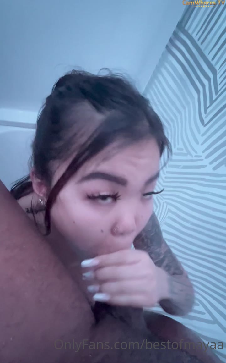 Bestofmayaa Nude Giving Blowjob Leaked Video